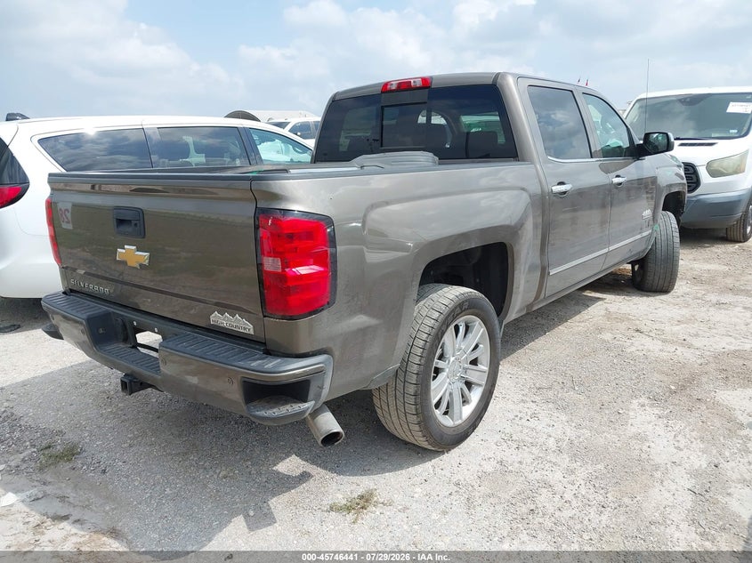 Vin: 3gcpctec9fg440104, lot: 46245145, chevrolet silverado 1500 high country 20154
