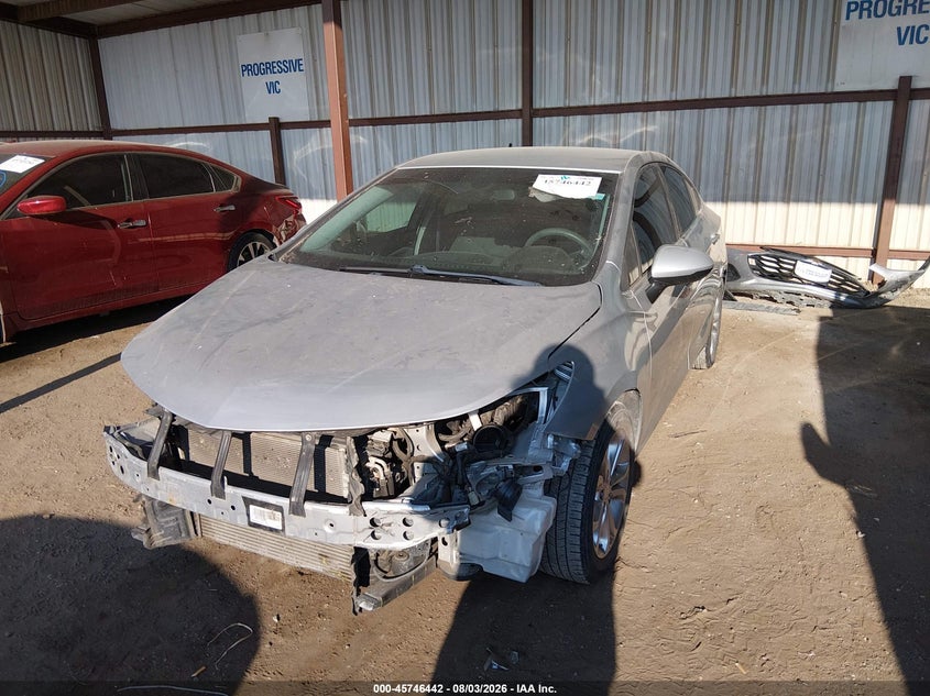 Vin: 1g1be5sm3k7116528, lot: 46245146, chevrolet cruze lt 20192