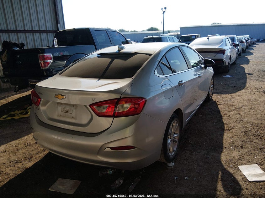 Vin: 1g1be5sm3k7116528, lot: 46245146, chevrolet cruze lt 20194
