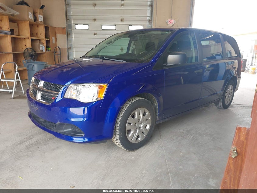 Vin: 2c4rdgbgxkr669268, lot: 46245152, dodge grand caravan se 20192