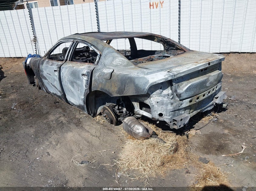 Vin: 2c3cdxmg9ph705603, lot: 46245161, dodge charger gt awd 20233