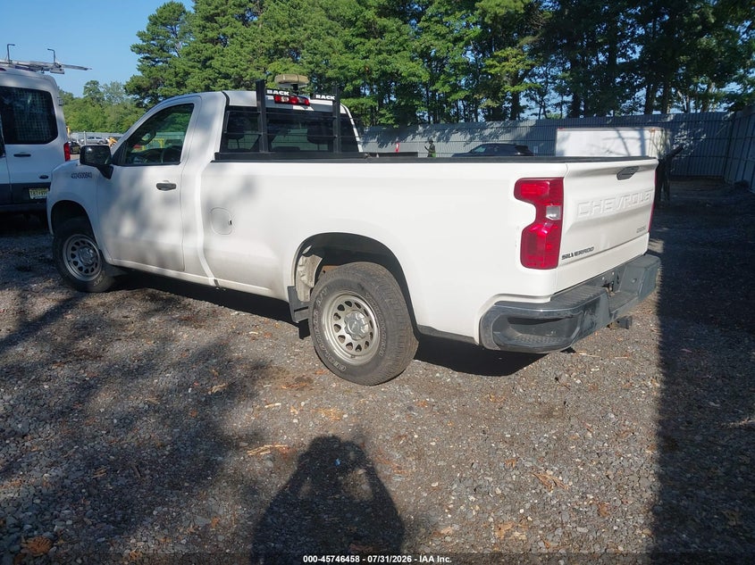 Vin: 3gcnwaef2lg209876, lot: 46245162, chevrolet silverado 1500 2wd  long bed wt 20203