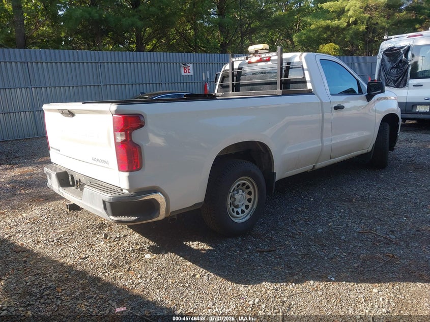 Vin: 3gcnwaef2lg209876, lot: 46245162, chevrolet silverado 1500 2wd  long bed wt 20204