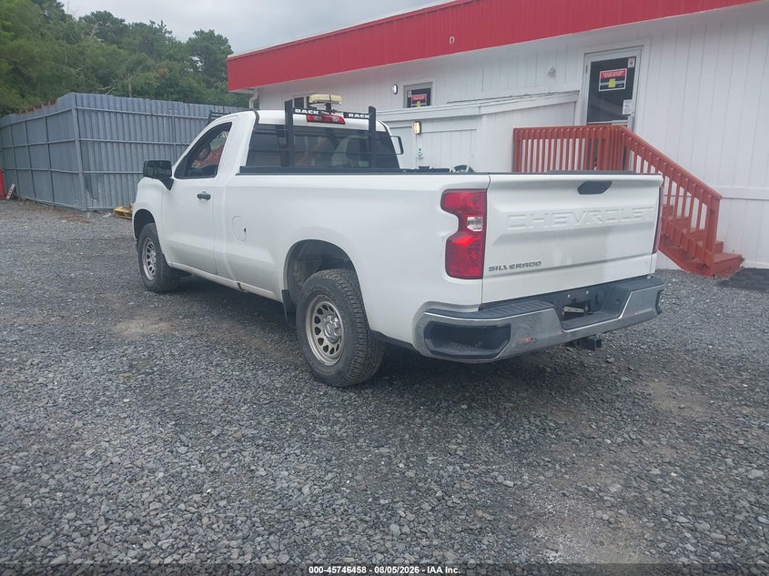 Vin: 3gcnwaef2lg209876, lot: 46245162, chevrolet silverado 1500 2wd  long bed wt 20203