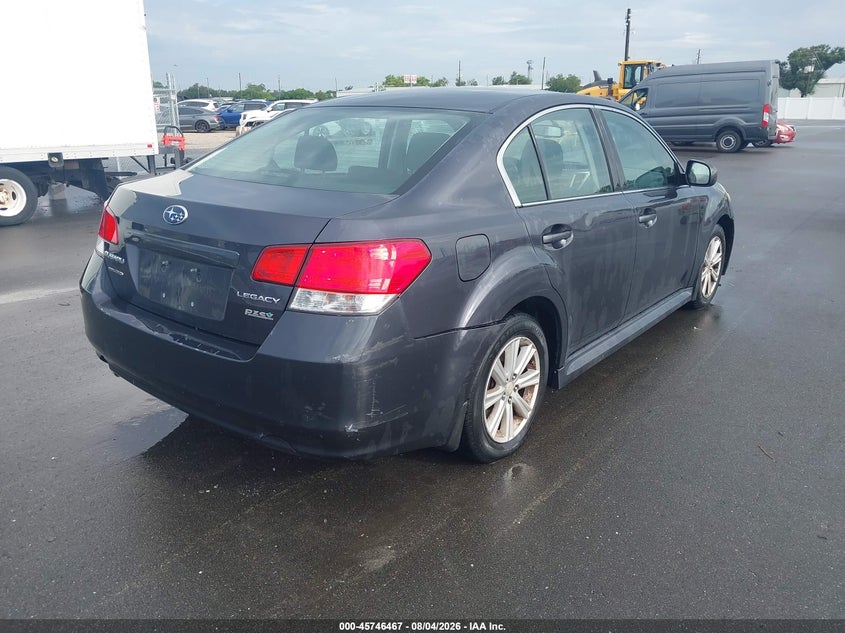 2011 SUBARU LEGACY auction photo 4