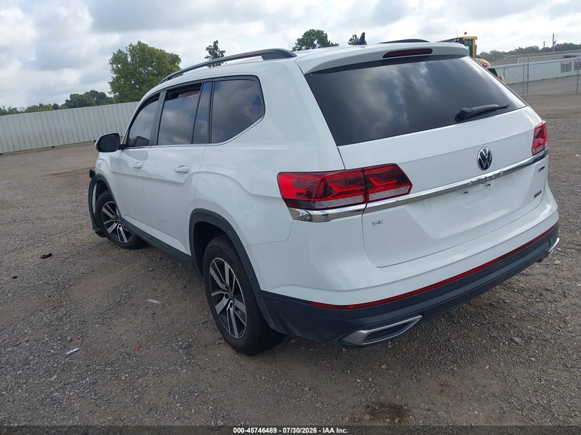 Vin: 1v2lp2ca3nc500568, lot: 46245192, volkswagen atlas 2.0t se 20223