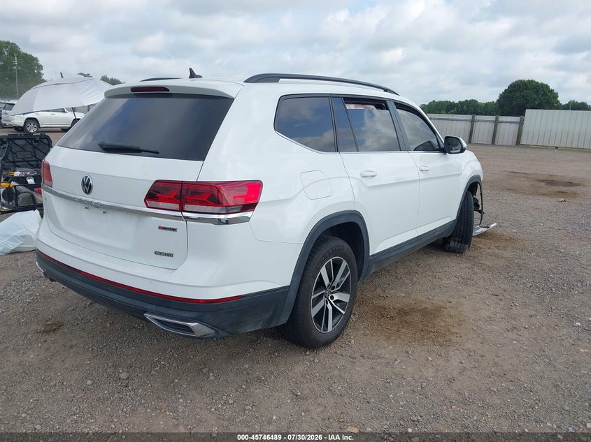Vin: 1v2lp2ca3nc500568, lot: 46245192, volkswagen atlas 2.0t se 20224