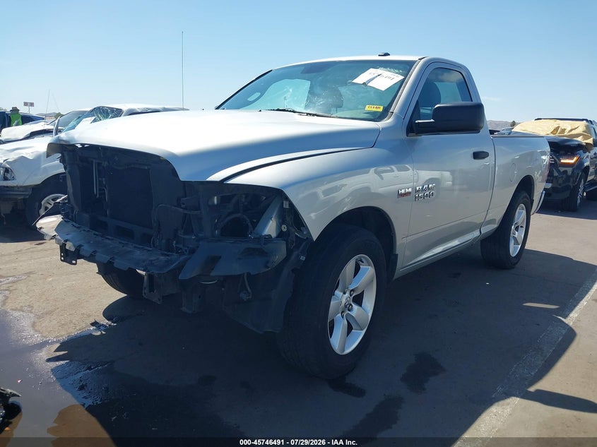 Vin: 3c6jr6at3eg257461, lot: 46245195, ram 1500 express 20142
