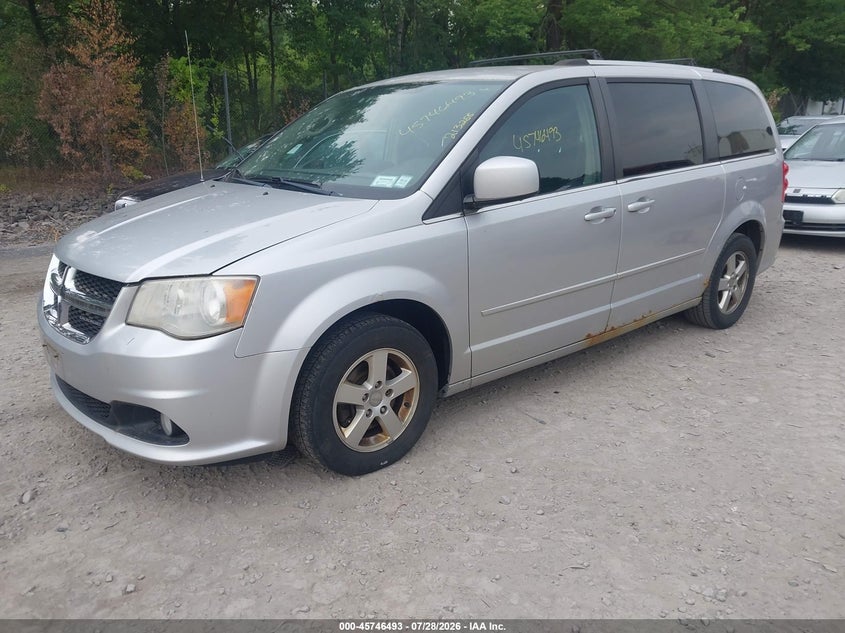 Vin: 2d4rn5dg0br659902, lot: 46245197, dodge grand caravan crew 20112