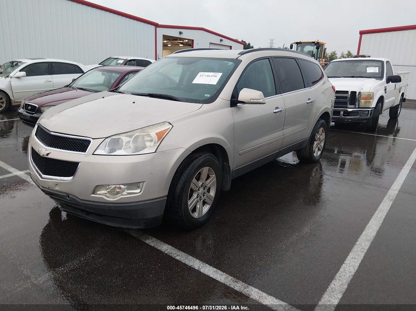 Vin: 1gnkvjed9cj288554, lot: 46245200, chevrolet traverse 2lt 20122
