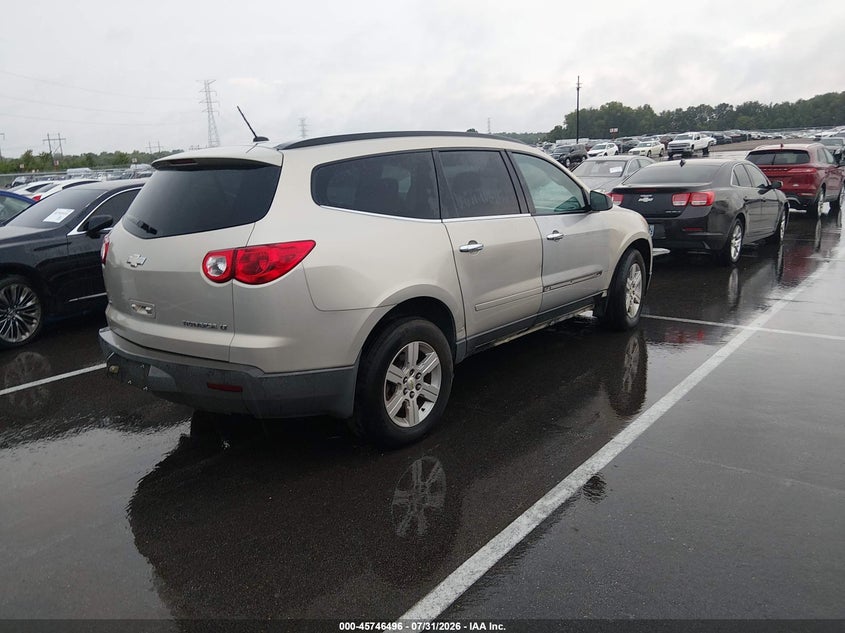 Vin: 1gnkvjed9cj288554, lot: 46245200, chevrolet traverse 2lt 20124