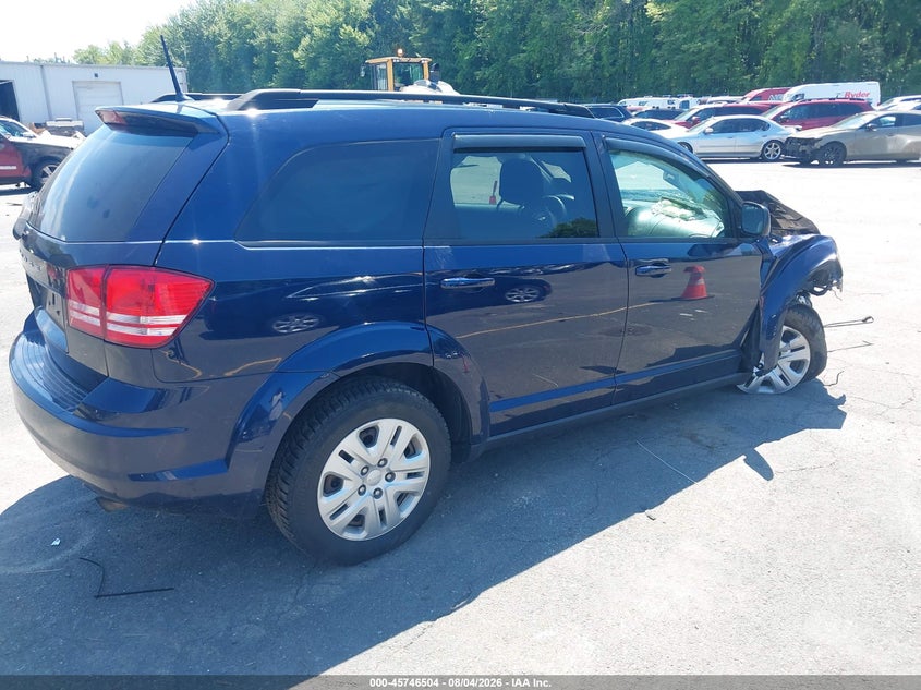 Vin: 3c4pdcab7kt738209, lot: 46245208, dodge journey se value package 20194