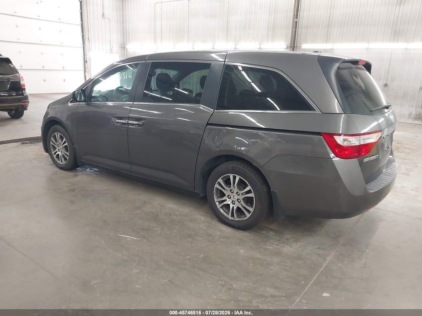 Vin: 5fnrl5h60bb045481, lot: 46245220, honda odyssey ex-l 20113