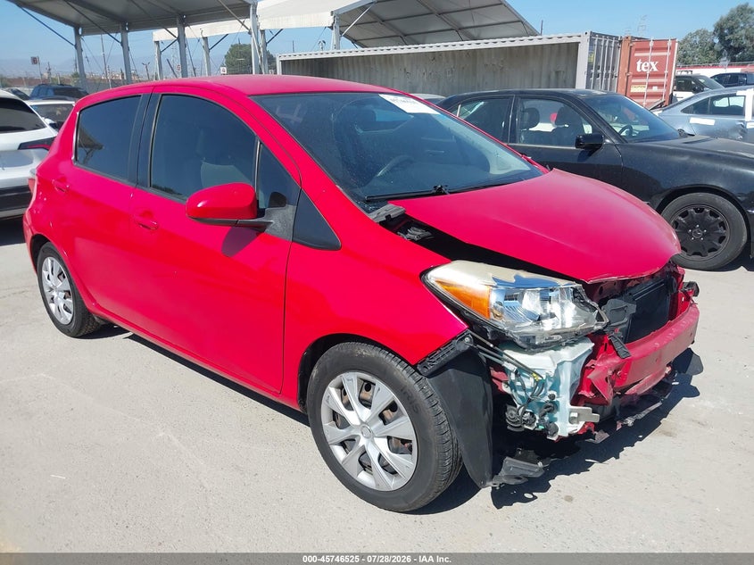 Vin: jtdktud38cd535618, lot: 46245229, toyota yaris le 2012 img_1