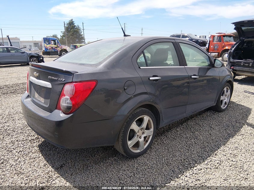 Vin: 1g1je5sh9e4119406, lot: 46245233, chevrolet sonic ltz auto 20144