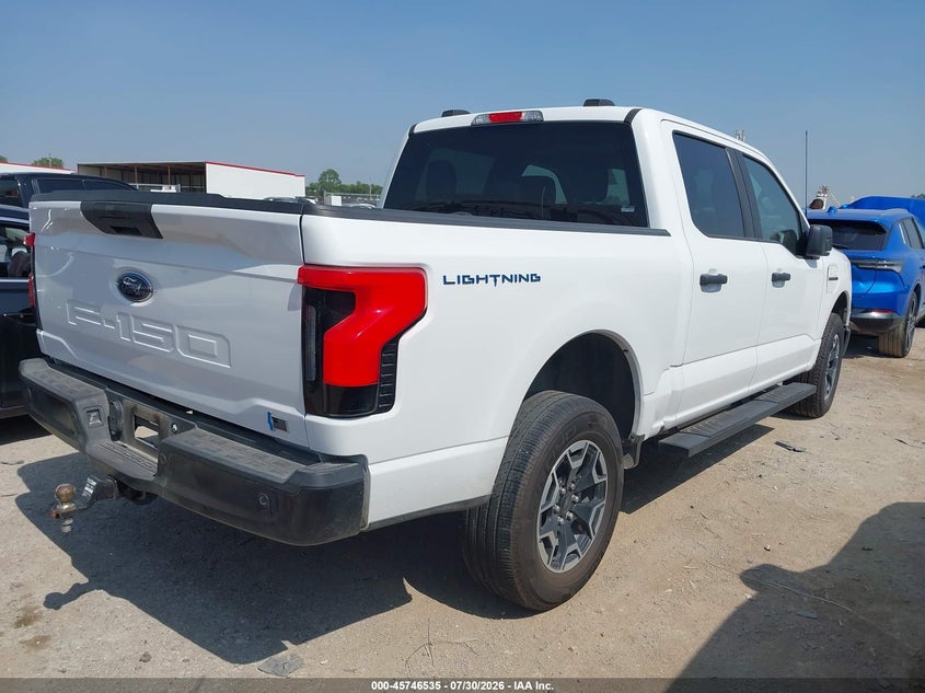 Vin: 1ftvw1el2nwg04635, lot: 46245239, ford f-150 lightning pro 20224