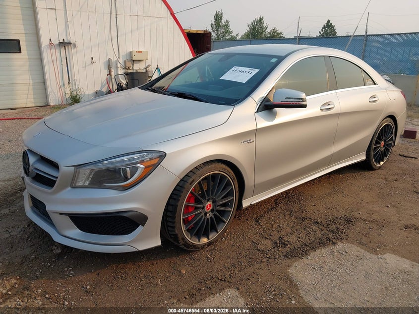 Vin: wddsj5cb9en073383, lot: 46245258, mercedes-benz cla 45 amg 4matic 20142