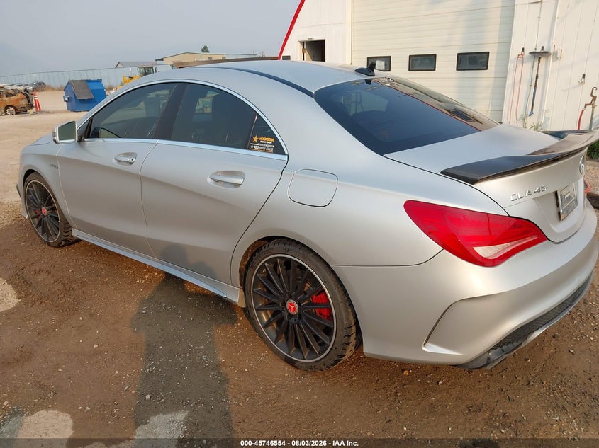 Vin: wddsj5cb9en073383, lot: 46245258, mercedes-benz cla 45 amg 4matic 20143