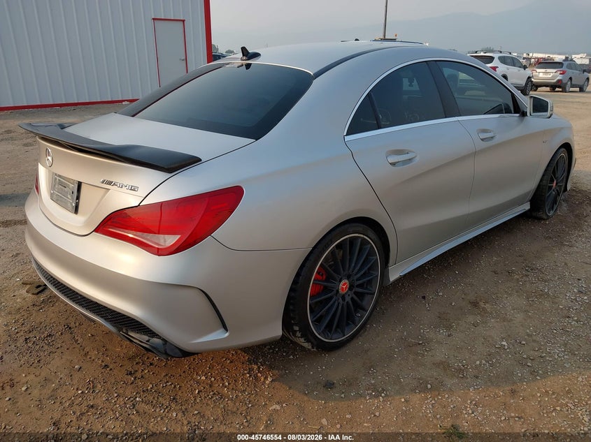 Vin: wddsj5cb9en073383, lot: 46245258, mercedes-benz cla 45 amg 4matic 20144