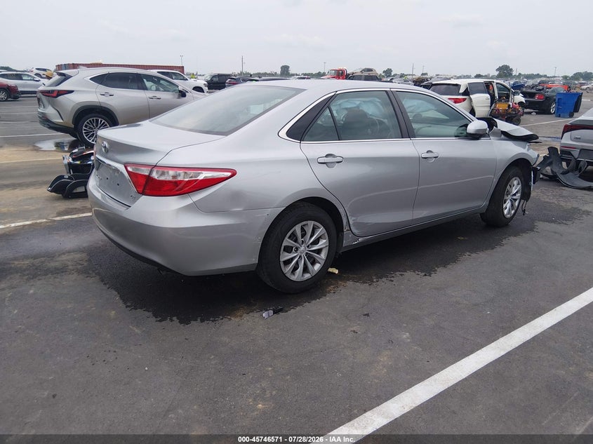 Vin: 4t1bf1fk1gu148274, lot: 46245275, toyota camry le 20164