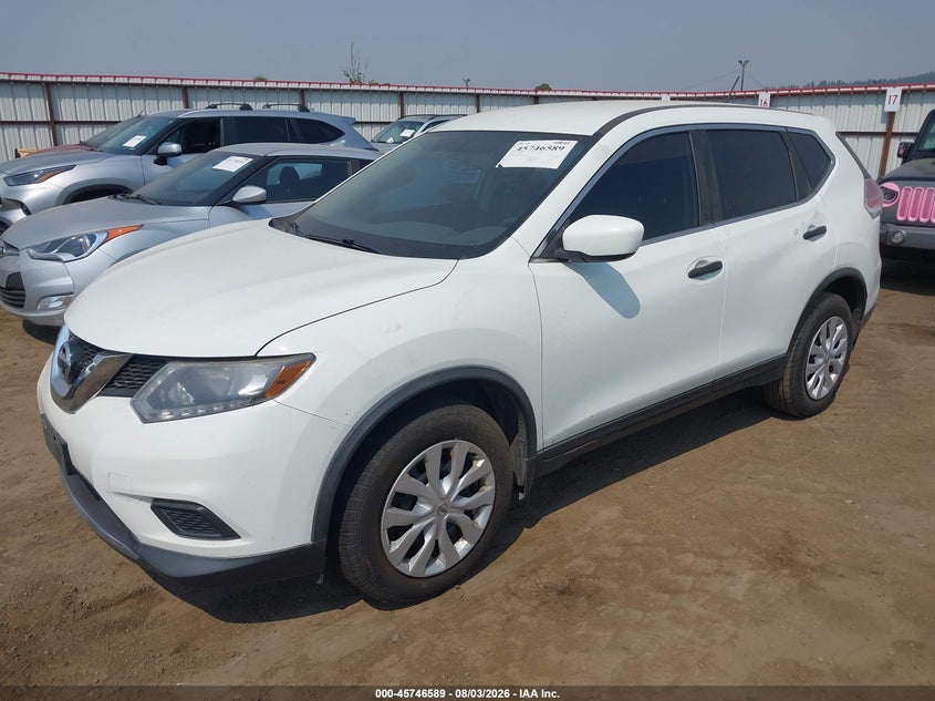 2016 NISSAN ROGUE auction photo 2