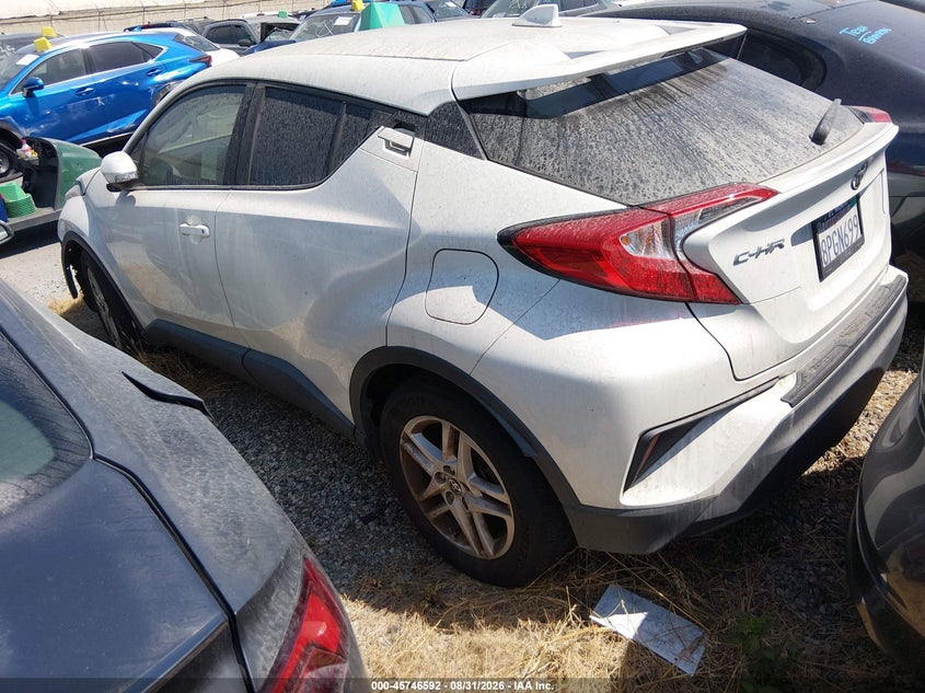 Vin: jtnkhmbx9l1072439, lot: 46245296, toyota c-hr le 20203
