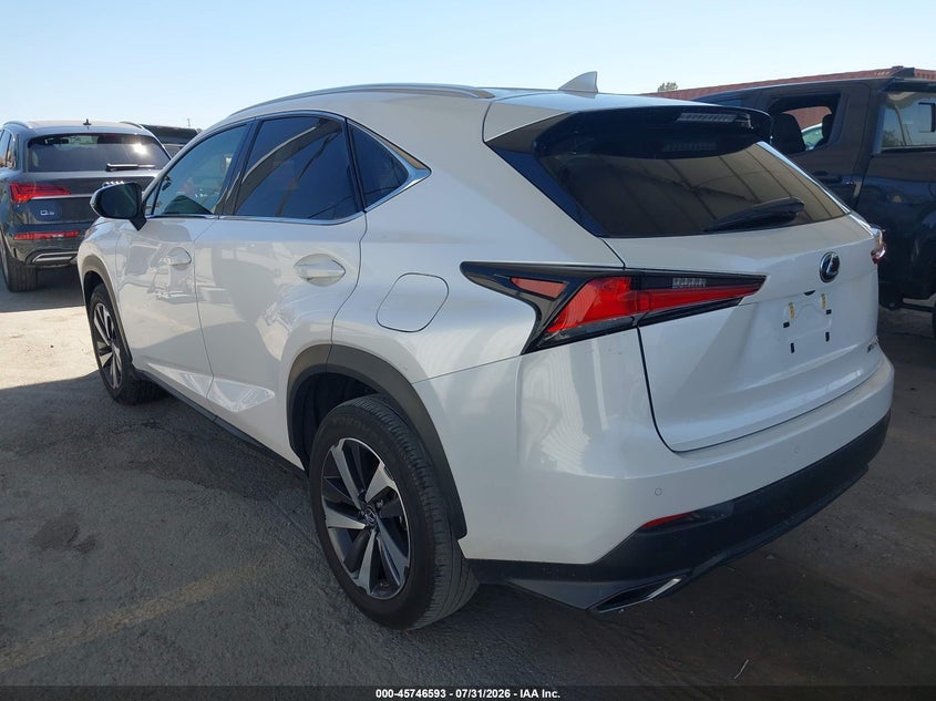 Vin: jtjyarbz2k2138806, lot: 46245297, lexus nx 300 20193