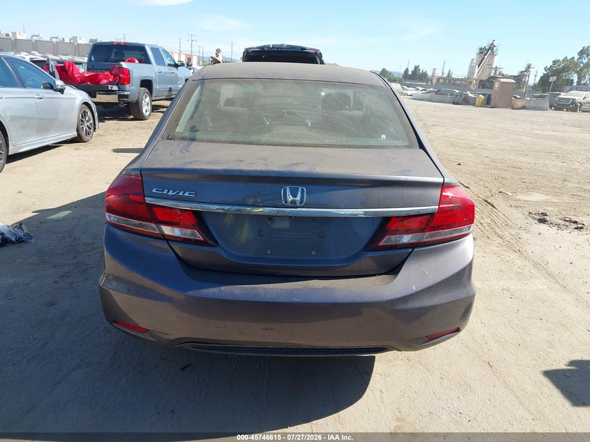 2015 HONDA CIVIC SEDAN 1.8L I-4 VVT, REGULAR , 143HP