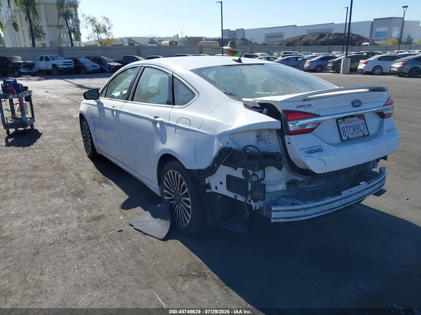 Vin: 3fa6p0su6hr329535, lot: 46245333, ford fusion energi titanium 20173