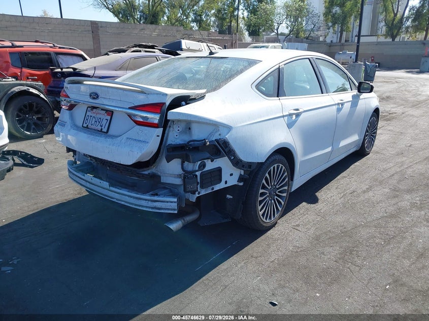 Vin: 3fa6p0su6hr329535, lot: 46245333, ford fusion energi titanium 20174