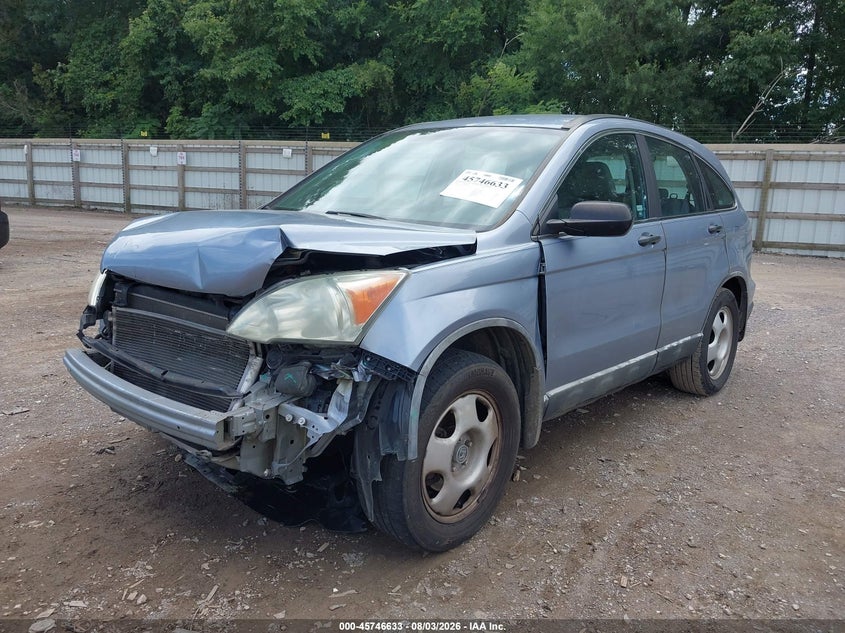 2008 Honda Cr-V Lx, Front End, IAAI, VIN 5J6RE38388L006402 — photo 2