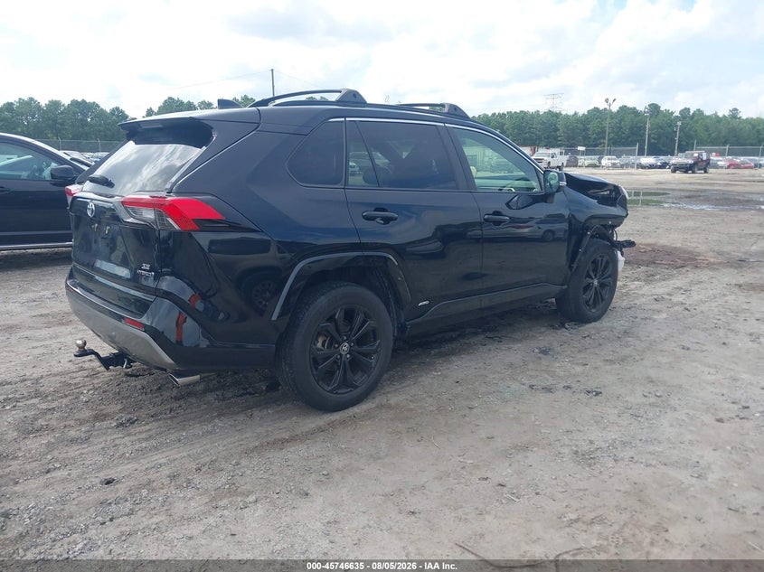 Vin: jtm16rfv8pd083402, lot: 46245339, toyota rav4 hybrid se 20234