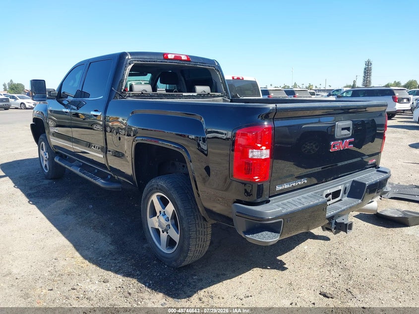Vin: 1gt12te88gf181001, lot: 46245347, gmc sierra 2500hd slt 20163