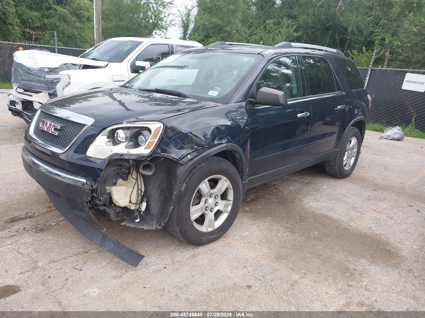 Vin: 1gkkrped7cj119556, lot: 46245353, gmc acadia sle 20122