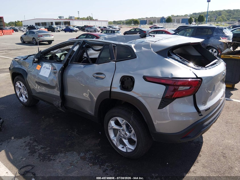 Vin: kl77lfep6tc166540, lot: 46245360, chevrolet trax fwd ls 20263