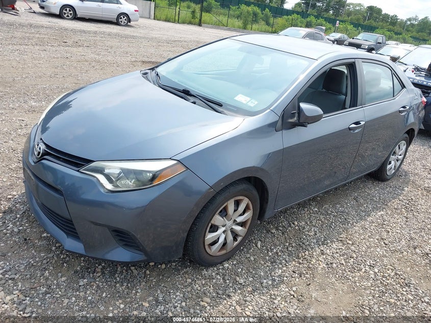 Vin: 2t1burhe9ec198995, lot: 46245365, toyota corolla le 20142