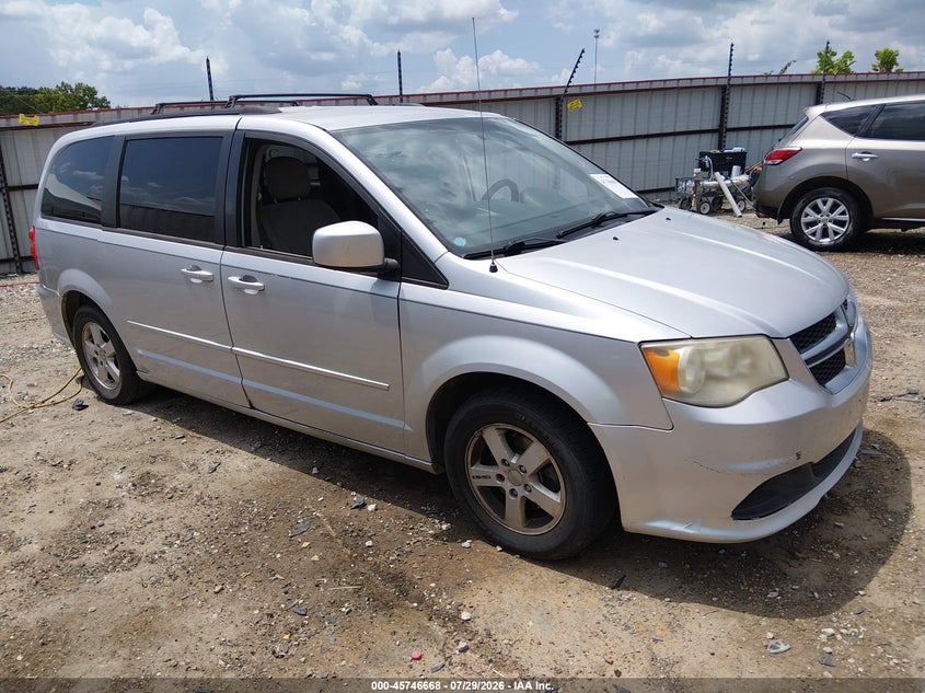 Vin: 2c4rdgcg7cr130493, lot: 46245372, dodge grand caravan sxt 2012 img_1