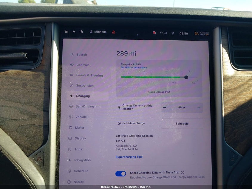 TESLA MODEL S 2021 VIN 5YJSA1E27MF427754
