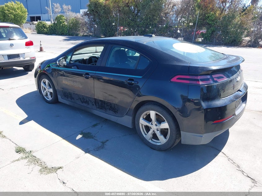 Vin: 1g1rd6e45fu107971, lot: 46245394, chevrolet volt 20153
