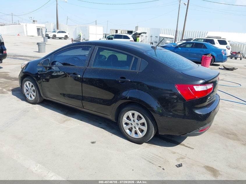 Vin: knadm4a37f6521919, lot: 46245409, kia rio lx 20153