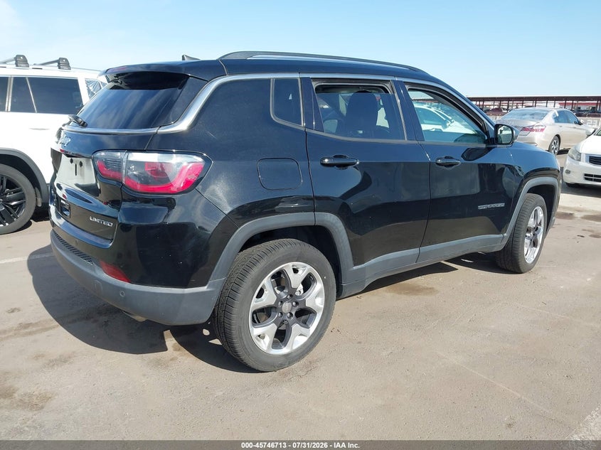Vin: 3c4njdcb2jt334008, lot: 46245417, jeep compass limited 4x4 20184