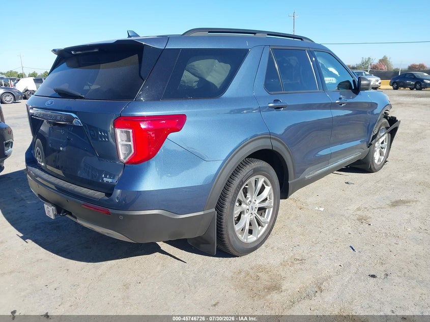 Vin: 1fmsk8dh8lgc10080, lot: 46245430, ford explorer xlt 20204