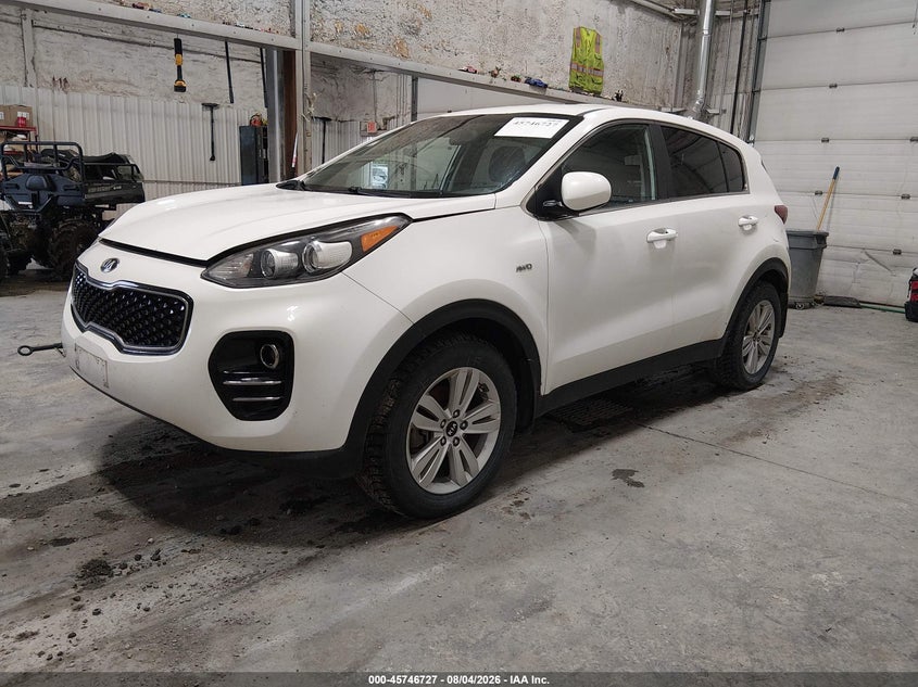 2018 Kia Sportage, Обычный износ, IAAI, VIN KNDPMCAC3J7473056 — фото 2