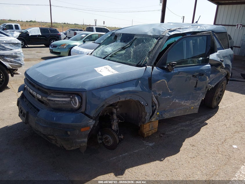 Vin: 3fmcr9b64rrf41439, lot: 46245437, ford bronco sport big bend 20242
