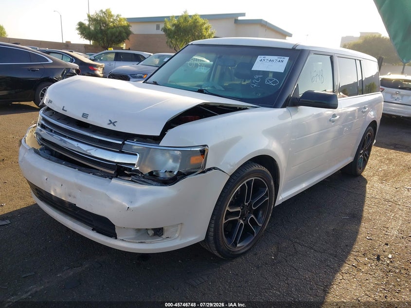 Vin: 2fmgk5c89ebd36884, lot: 46245452, ford flex sel 20142