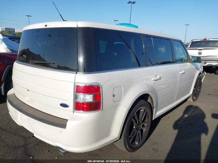 Vin: 2fmgk5c89ebd36884, lot: 46245452, ford flex sel 20144
