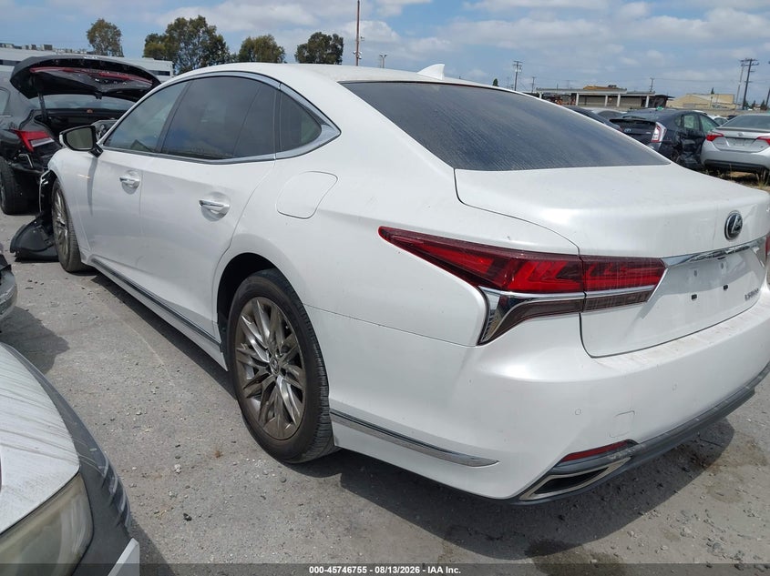 2019 LEXUS LS 500 auction photo 3