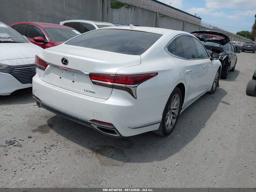 2019 LEXUS LS 500 auction photo 4