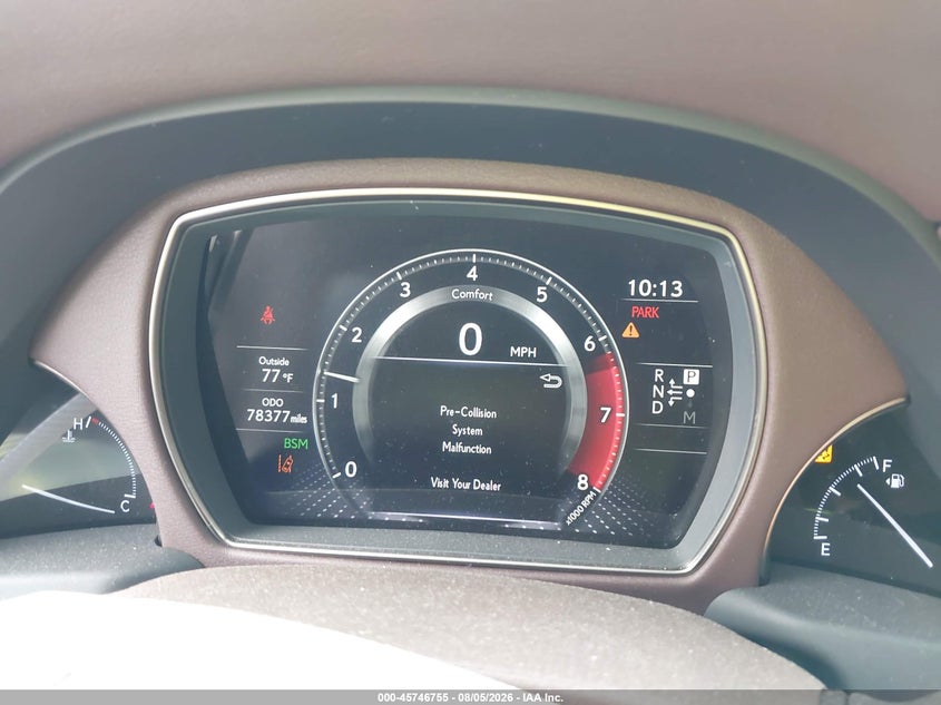 2019 LEXUS LS 500 auction photo 7