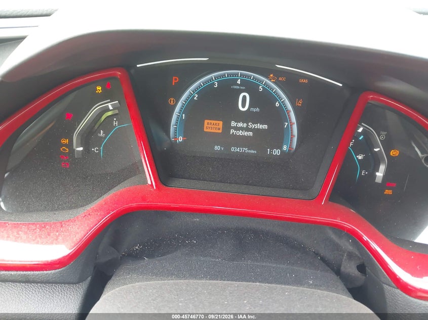 2020 HONDA CIVIC auction photo 7
